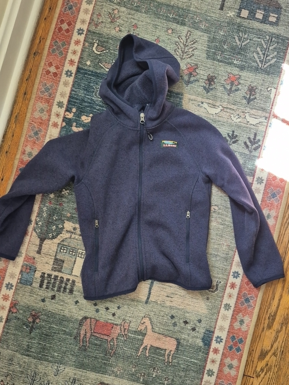 L.L. Bean Kids Zip-Up Fleece